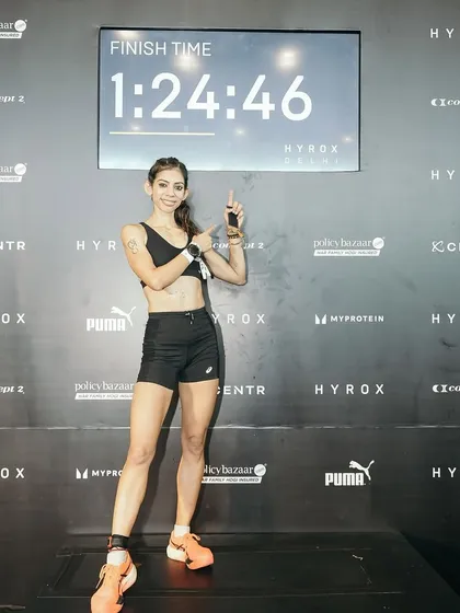 The clock doesn't lie. This was my finish time at HYROX Delhi, where I placed first in my age category. I don't just coach; I compete. I live this sport, and I bring that same drive and experience to help you crush your own goals.