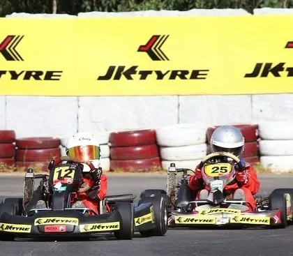 A throwback to a JK Tyre sponsored event, showing our history in Indian motorsport.