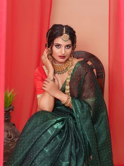 Creative Kalpane - Occasion Wear Rental Elegant Sarees & Half Sarees photo 9