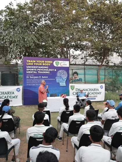 We believe in training the mind as rigorously as the body. This workshop on sports psychology, led by the acclaimed Dr. Sanjeev P. Sahni, is a key part of our curriculum, equipping players with the mental resilience needed to handle pressure and perform at their peak.