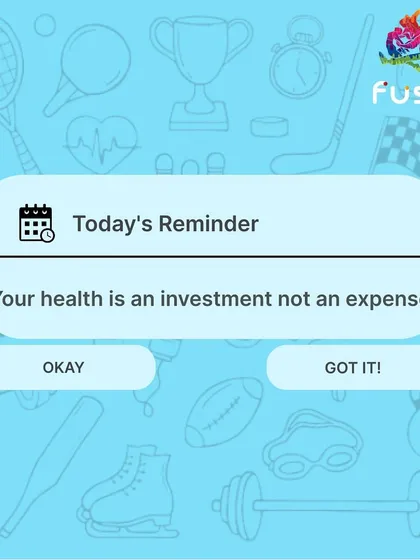 Your daily reminder: Your health is an investment, not an expense. It's the most important thing you can put your time and energy into.