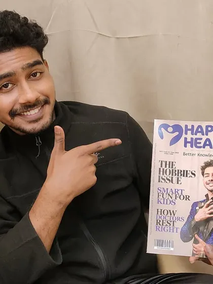 It was a huge honor to be featured on the cover of Happiest Health magazine. I'm really proud to share my story of turning a lifelong passion for magic into a full-time profession.
