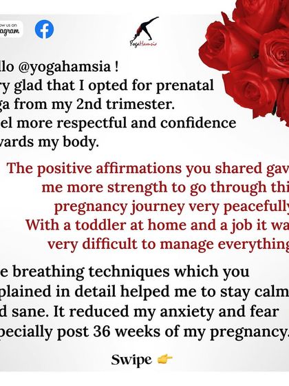 Shravya also shares how the positive affirmations and breathing techniques helped her stay calm and sane while managing a toddler and a job during her pregnancy.