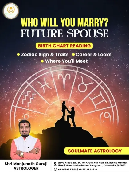 Are you wondering who your future spouse will be, what their nature is, or where you might meet them? I use birth chart reading, or Kundali analysis, to provide clear insights into your soulmate and marital future.