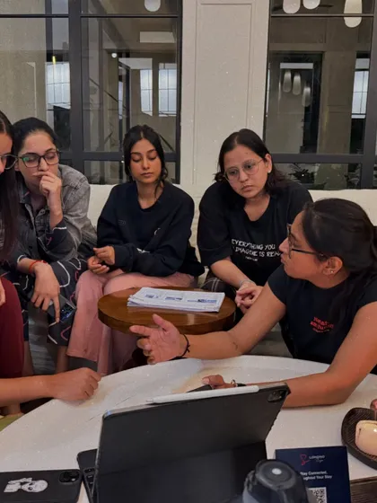 Every great video starts with a conversation. This is my team and I breaking down a concept, making sure every shot we plan has purpose and power. Collaboration is at the heart of my process, ensuring your vision is the driving force from day one.