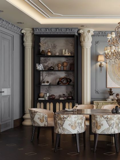 Elegant Dining & Transitional Spaces photo 12