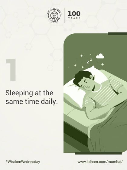 Sleeping at the same time daily helps regulate your body's internal clock, or circadian rhythm. This simple discipline is crucial for restorative sleep and overall health.