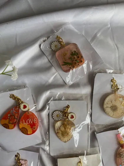 More "Love" themed keychains, perfect for gifting to a special someone.
