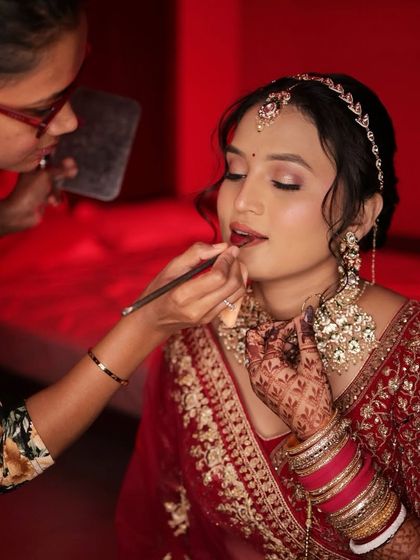 Regal Lehenga & North Indian Brides photo 27