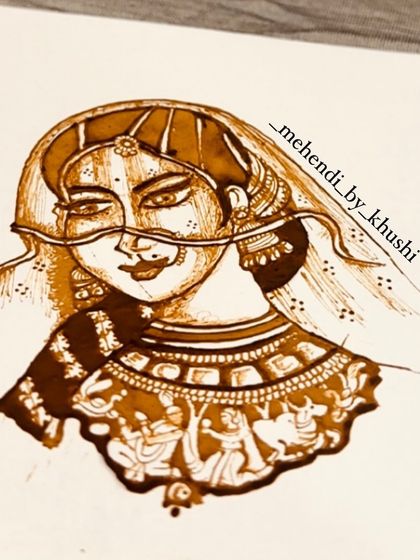 Khushi Jain - Professional Mehendi Artistry Behind the Art: My Creative Process photo 14