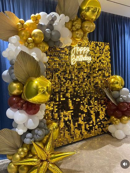 Special Entry - Private Party & Milestone Decoration Elegant Birthday & Anniversary Setups photo 56