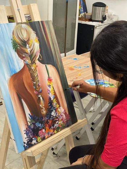 Vibrant Creations in Acrylic photo 3