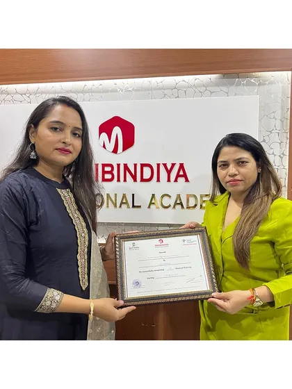 Congratulations to our graduate on completing her professional training. We are honored to be part of her story.