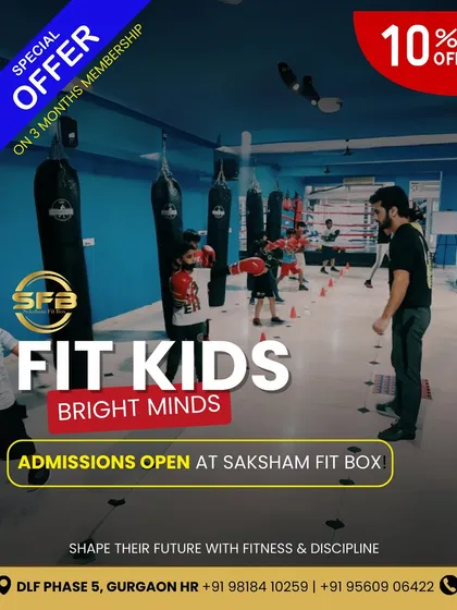 Give your child the gift of fitness and discipline. My Fit Kids program is now open for admissions, offering a fun and structured environment for them to grow strong, active, and focused.
