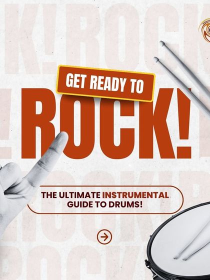 Get Ready to Rock! This is our ultimate instrumental guide to drums, designed to help you make some serious noise.