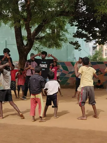 Spreading the joy of dance with these wonderful kids. I believe dance is for everyone, and I love teaching children, helping them build confidence and have fun through movement in community workshops.