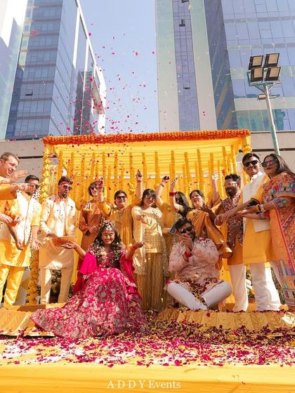 Vibrant Haldi & Mehndi Functions photo 6