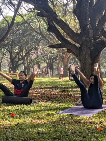 Rakshith Setty - Multi-Style Yoga Instruction Yoga in the Park: Our Cubbon Sessions photo 5