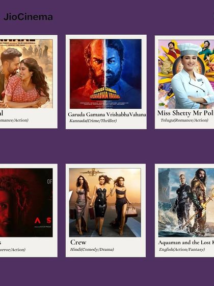 Don't miss these hits on JioCinema, featuring everything from Bollywood romance to Hollywood action.