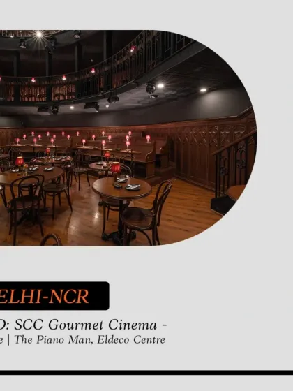 A snapshot from our weekend lineup announcement, highlighting the ZNMD Gourmet Cinema event in Delhi-NCR. This is a glimpse of how our guests see our announcements, planning their weekends around our unique screenings.