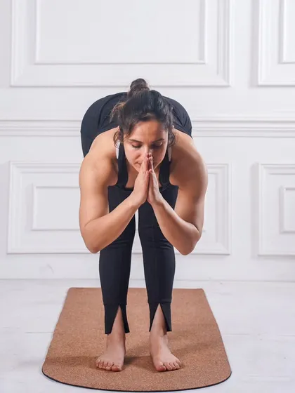 In Transformational Yoga, we begin with a forward fold to break the ego and offer complete surrender. It's a moment to look inward before you move forward in your practice.