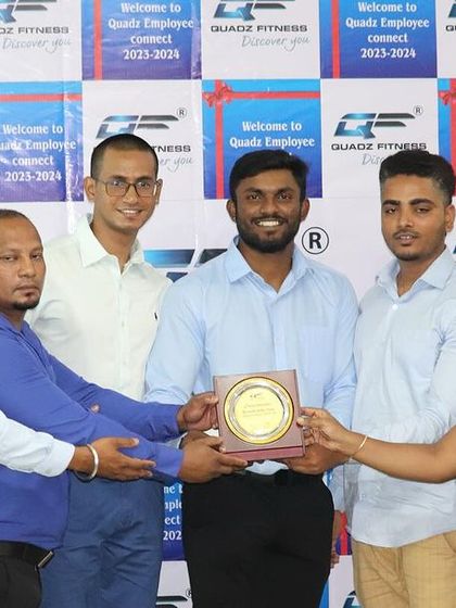 A closer look at the moment our Dr. Rajkumar Road Branch was presented with the 'Branch of the Year' plaque. A well-deserved recognition for the entire team.