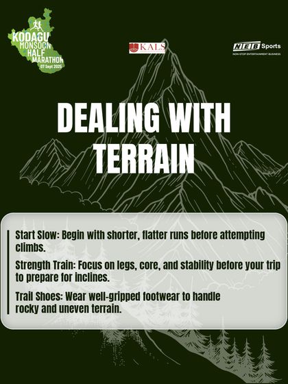 Here's how we advise you to deal with the tough terrain: start slow, do strength training, and wear proper trail shoes.