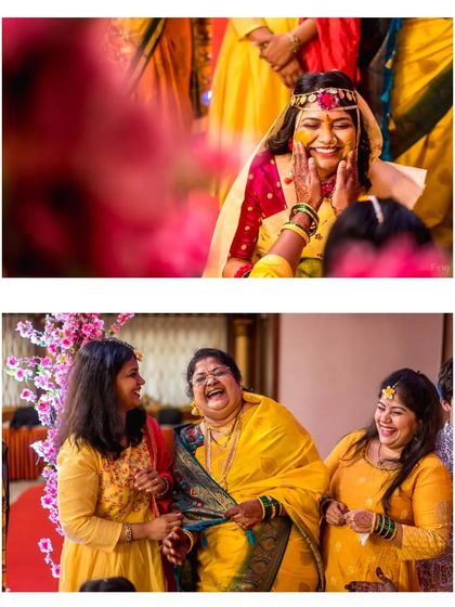 Fine9 Photos & Films - Wedding Photography & Film Joyful Haldi Ceremonies photo 25