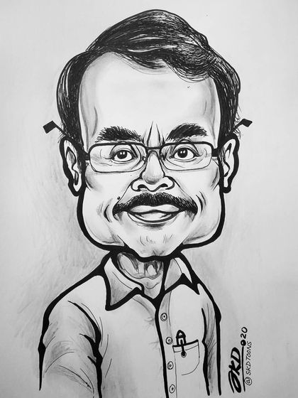 This is one of my recent commissioned works for a client. Each piece is drawn by hand based on the photos and stories you provide.