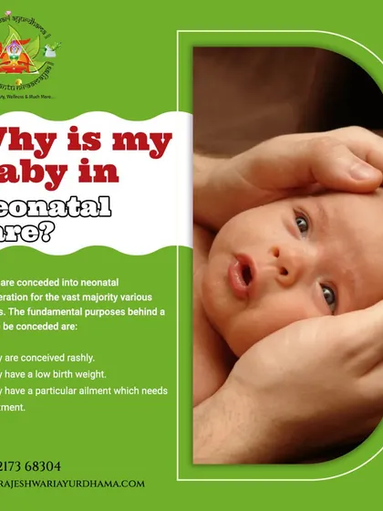 I provide specialized Ayurvedic neonatal care for premature babies or infants needing extra support. My approach focuses on gentle, natural methods to address specific ailments and help them thrive from the very beginning.