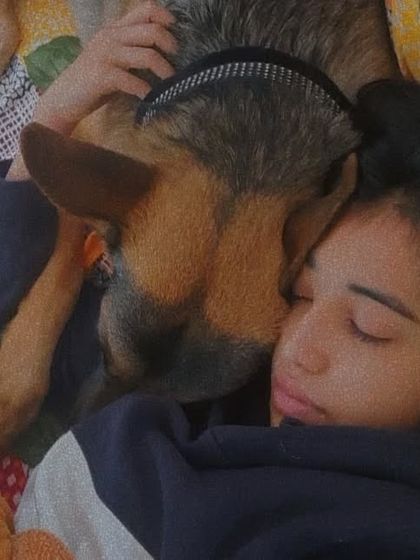 Whenever Theo is feeling sick, we have a cuddle ritual. Physical comfort and being present for them is a huge part of care, especially when they are vulnerable.