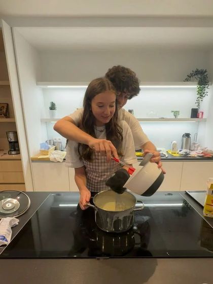 A reader-submitted photo that captures the foodie romance aspect of *Match Me If You Can*.