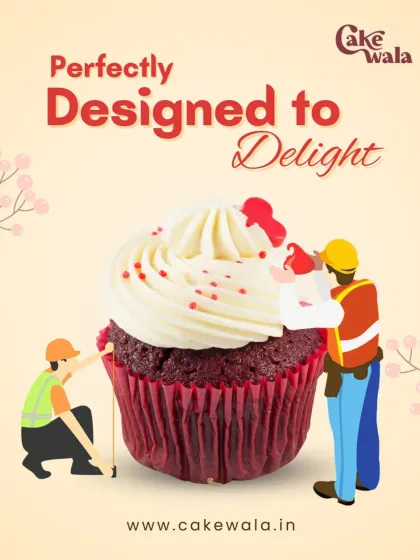 Our cupcakes are perfectly designed to delight. Every swirl of frosting and every sprinkle is carefully placed to create a treat that is as beautiful as it is delicious.