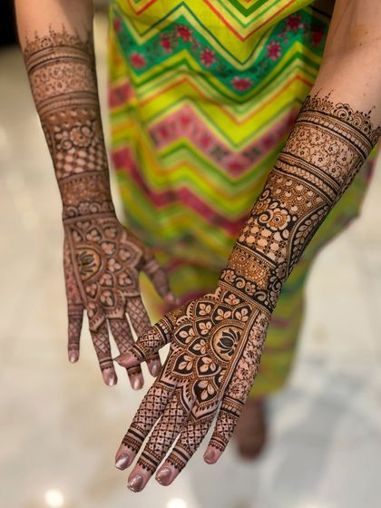 Mitali - Bridal Mehendi Full Bridal Mehendi (Hands) photo 180