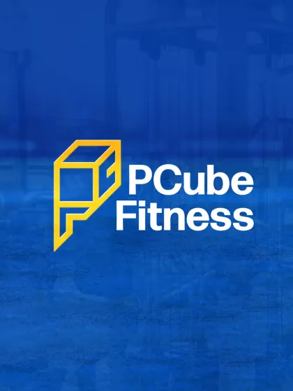 Our logo against a clean blue background. This is where your transformation starts.