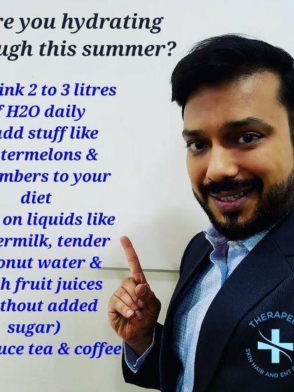 Staying hydrated is crucial for your overall health and skin, especially in the summer. I share some simple tips like drinking enough water and eating hydrating foods.