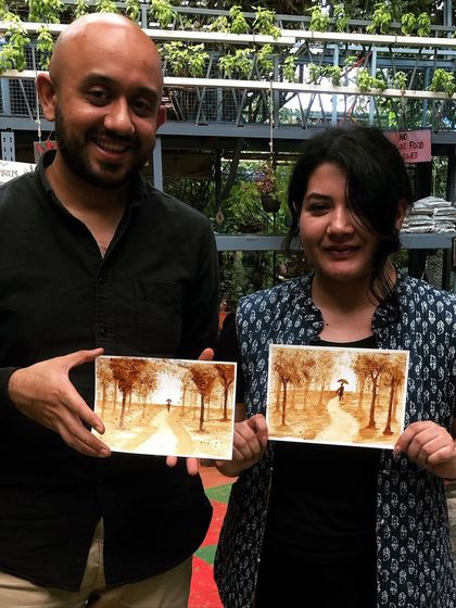 Snippets from a fun Sunday evening connecting over coffee spills. It’s amazing to see the beautiful work everyone creates.