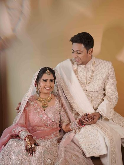 A series of moments with my gorgeous bride Jasmine. Her pastel look was all about a soft, rosy glow and letting her natural radiance shine.
