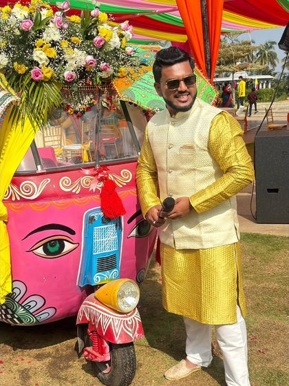 Emcee Pramod - Wedding Emcee & Host The Emcee In Action photo 82