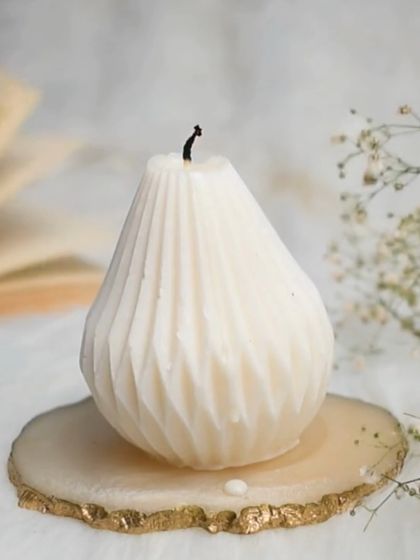 Sculptural Decor Candles photo 33