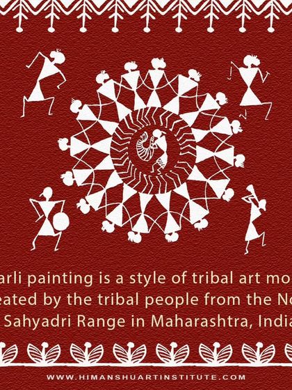 Explore the world of Warli painting. This series explains the tribal origins of the art, the meaning of its simple geometric shapes, and its focus on depicting social life.