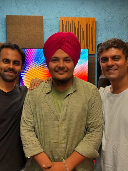In the studio with the talented music director duo Sangeet and Siddharth Haldipur. Regular collaborations like these are where we experiment and build tracks from the ground up, a process I find incredibly rewarding.