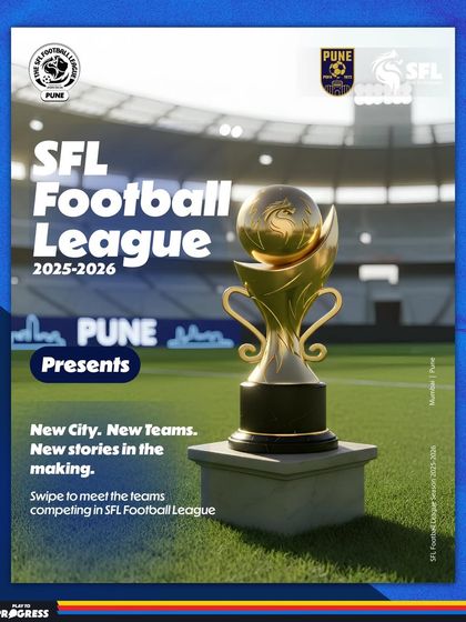 New city, new teams, new stories in the making. Introducing the SFL Football League in Pune.