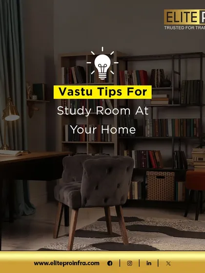 Vastu can create a positive environment for learning. This series of tips will guide you on how to design a study room that supports concentration and academic success.