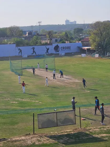 This is our home ground. A proper, well-maintained facility is essential for quality practice. We provide a professional environment where players can focus completely on their game, surrounded by the calm of the Aravallis.