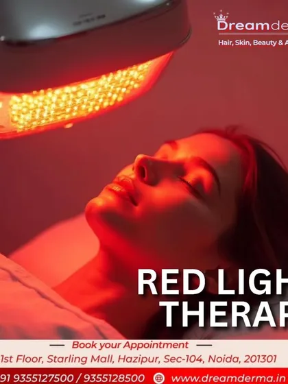 Red Light Therapy is a non-invasive treatment that helps rejuvenate the skin at a cellular level. It is known for its ability to reduce inflammation, promote healing, and stimulate the production of collagen for firmer, younger-looking skin.