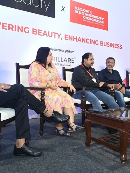 Sharing the stage with fellow industry leaders at the Salon Management Congress. I believe that open discussion about business and creativity is essential for empowering the entire beauty industry.