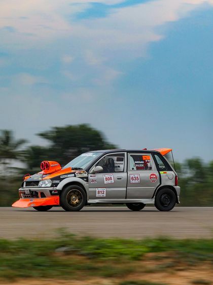 This heavily modified Maruti Zen, nicknamed the "Zen-vo," is a crowd favorite. It represents the incredible engineering and passion of the Indian custom car scene, a core part of our community.