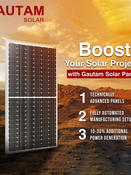 We provide technically advanced panels with a fully automated manufacturing setup that delivers 10-30% additional power generation. Our use of the latest technologies ensures high-quality solar panels with superior efficiency for your projects.