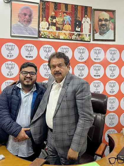 Meeting with Prof. SP Singh Baghel, the Hon’ble Cabinet Minister of State for the Ministry of Law & Justice. Discussing the nuances of litigation and the justice system with experienced leaders helps sharpen my own approach to law.